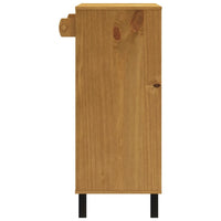 Tavolino da Bar-Tavolino da soggiorno-Tavolo FLAM 92x45x110 cm in Legno Massello di Pino