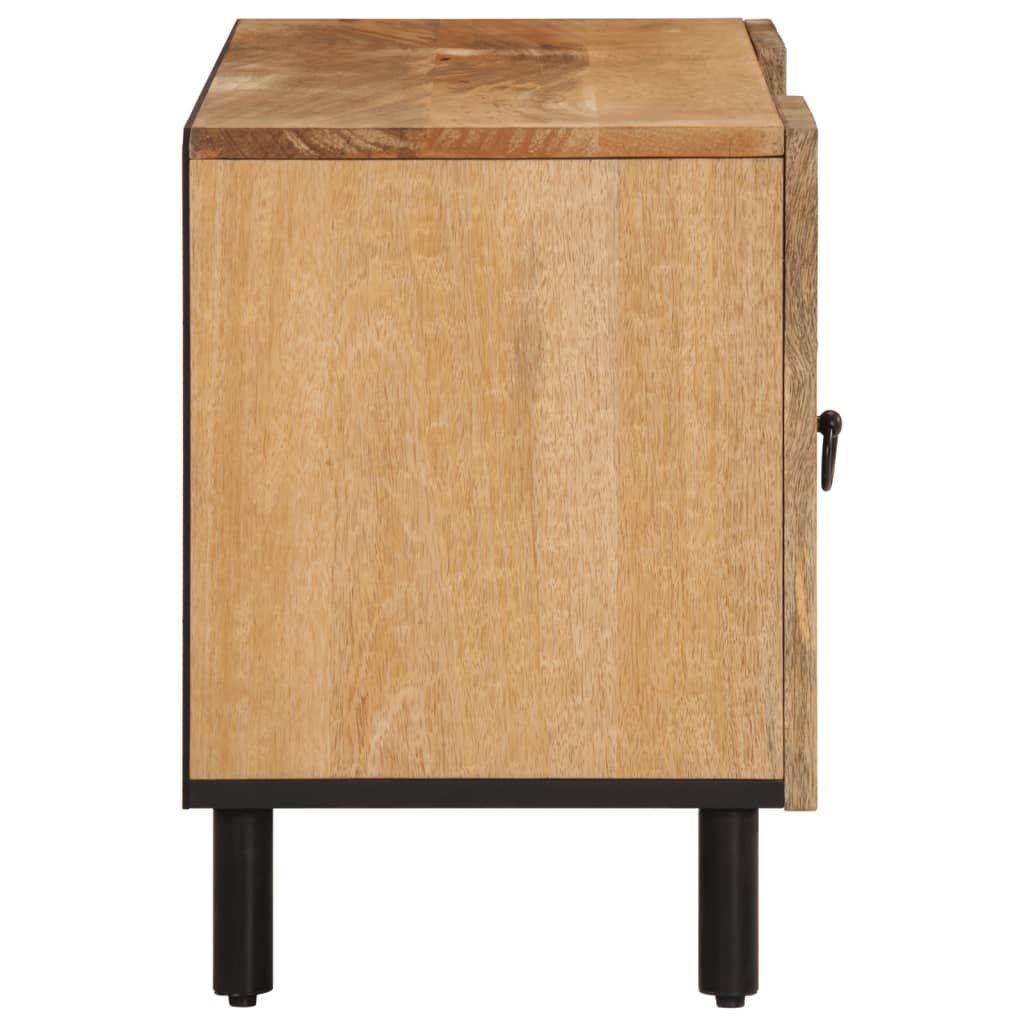 Mobile Porta TV-Mobile per TV-Credenza TV 105x33x46cm in Legno Massello di Mango 859799