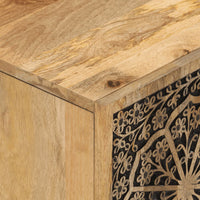 Mobile Porta TV 80x31x46 cm in Legno Massello di Mango 358227