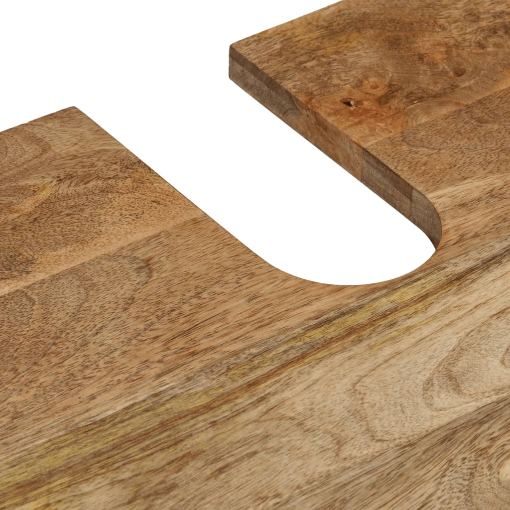 Mobile Lavabo da Bagno 62x33x58cm in Legno Massello di Mango 358231