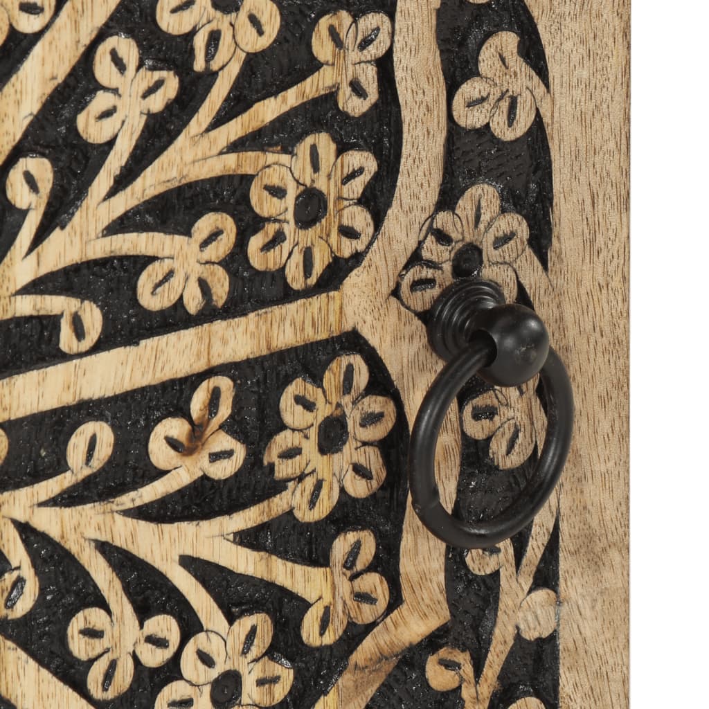 Mobile da Bagno 38x33x58 cm in Legno Massello di Mango 358233