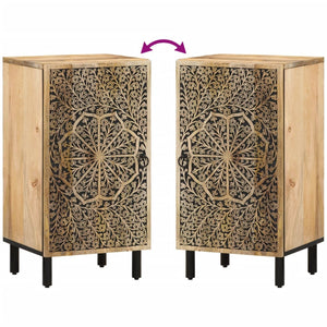 vidaXL Credenza 40x33x75 cm in Legno Massello di Mango