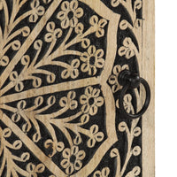 Credenza 40x33x75 cm in Legno Massello di Mango 358236