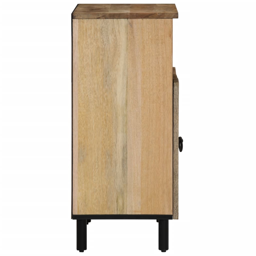 Credenza-Buffet-Armadio da cucina 60x33x75 cm in Legno Massello di Mango 254431