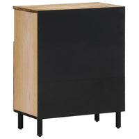 Credenza-Buffet-Armadio da cucina 60x33x75 cm in Legno Massello di Mango 254431