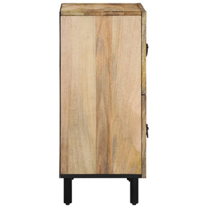 Credenza 60x33x75 cm in Legno Massello di Mango 358238