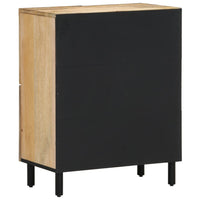 Credenza 60x33x75 cm in Legno Massello di Mango 358238