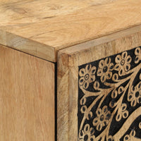 vidaXL Credenza 40x33x110 cm in Legno Massello di Mango