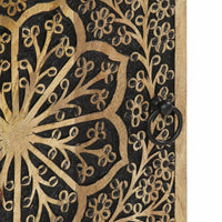 Credenza-Buffet-Armadio da cucina 40x33x110 cm in Legno Massello di Mango 857336