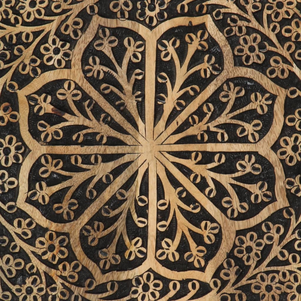 Credenza-Buffet-Armadio da cucina 40x33x110 cm in Legno Massello di Mango 857336