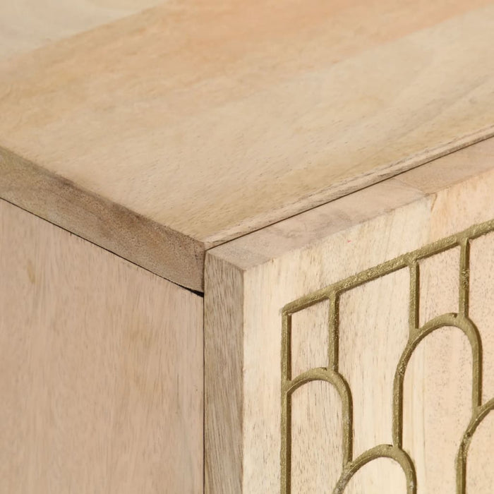 Mobile Porta TV 105x33x46cm in Legno Massello di Mango 358248