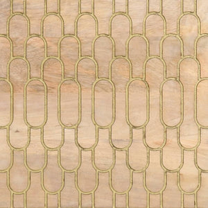 Mobile Porta TV 70x33x46 cm in Legno Massello di Mango 358249