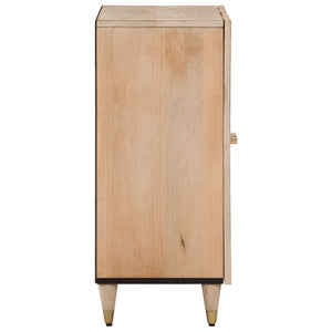 Credenza 60x33x75 cm in Legno Massello di Mango 358250