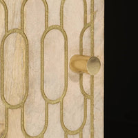 Tavolino da Salotto 100x54x40 cm in Legno Massello di Mango 358260