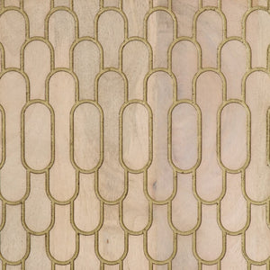 Mobile Lavabo da Bagno 62x33x58cm in Legno Massello di Mango 358267