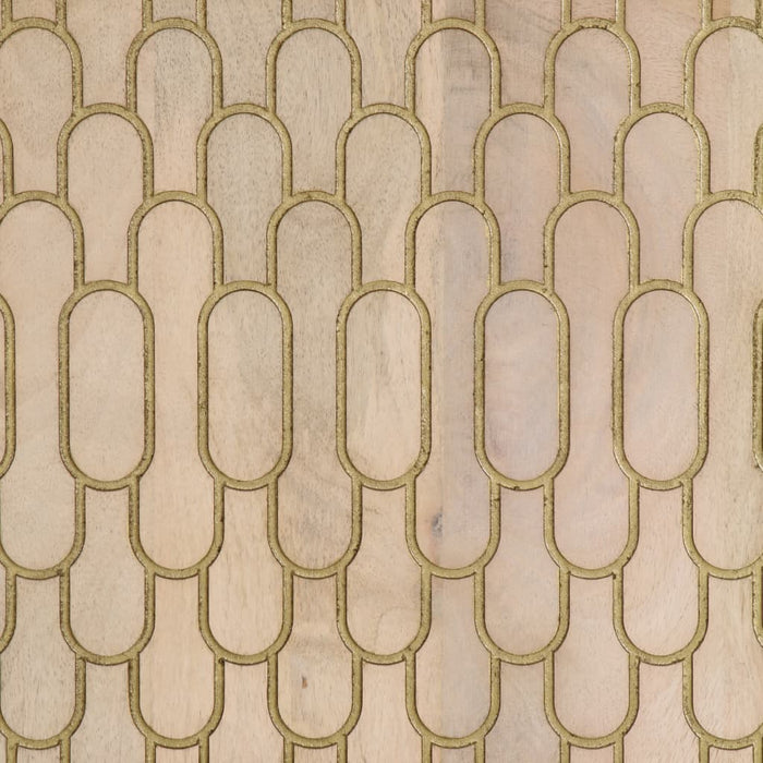 Mobile Lavabo da Bagno 62x33x58cm in Legno Massello di Mango 358267