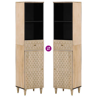 Mobile da Bagno 38x33x160 cm in Legno Massello di Mango 358270