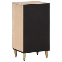 Credenza-Buffet-Armadio da cucina 40x33x75 cm in Legno Massello di Mango 581544
