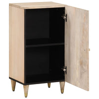 Credenza 40x33x75 cm in Legno Massello di Mango 358272