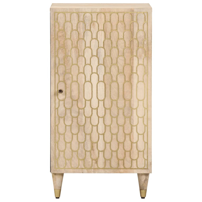 Credenza 40x33x75 cm in Legno Massello di Mango 358272