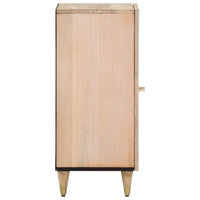 Credenza 40x33x75 cm in Legno Massello di Mango 358272