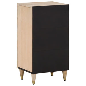Credenza 40x33x75 cm in Legno Massello di Mango 358272