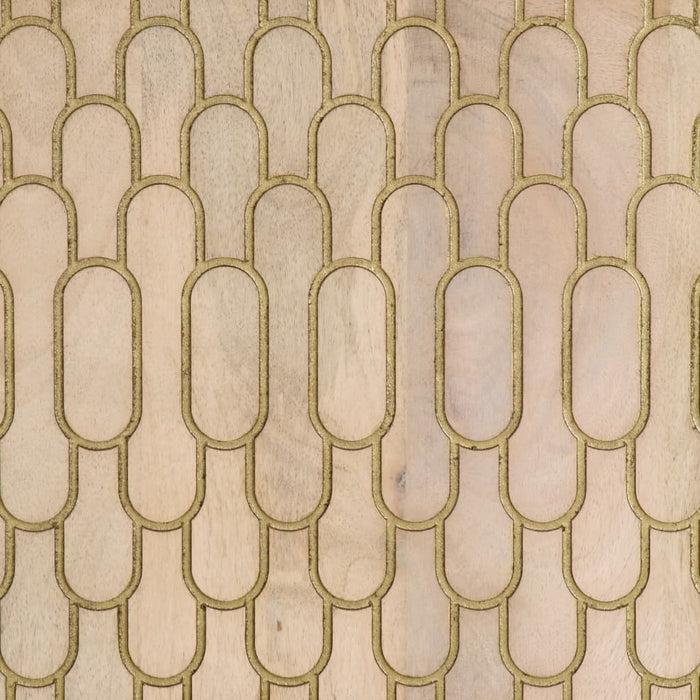 Credenza 40x33x75 cm in Legno Massello di Mango 358272