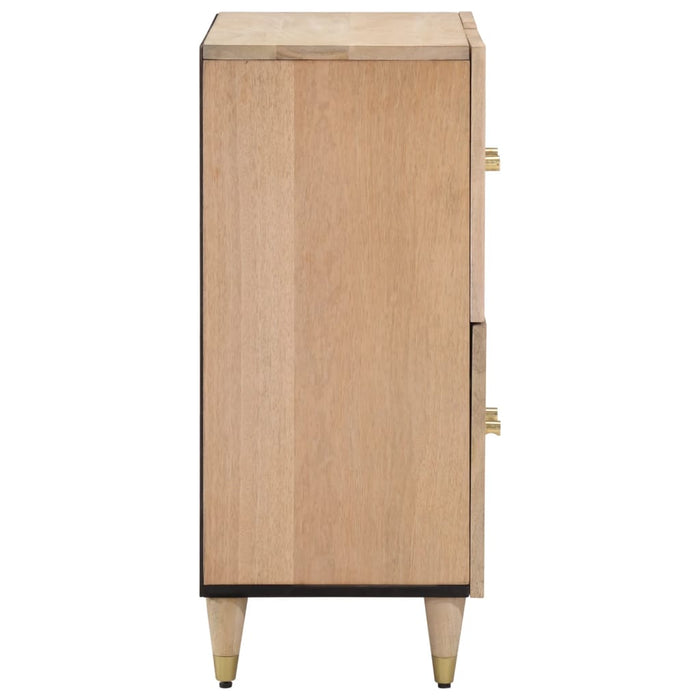 Credenza 60x33x75 cm in Legno Massello di Mango 358274