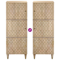 Credenza-Buffet-Armadio da cucina 40x33x110 cm in Legno Massello di Mango 731520