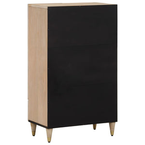 Credenza 60x33x110 cm in Legno Massello di Mango 358278