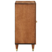 Credenza 60x33x75 cm in Legno Massello di Mango 358286