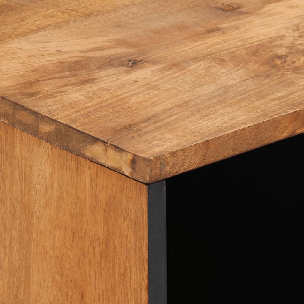 Mobile Porta TV 80x33x46 cm in Legno Massello di Mango 358299