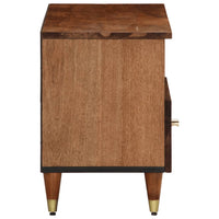 Mobile Porta TV 80x33x46 cm in Legno Massello di Mango 358301