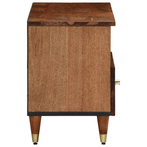 Mobile Porta TV 80x33x46 cm in Legno Massello di Mango 358301