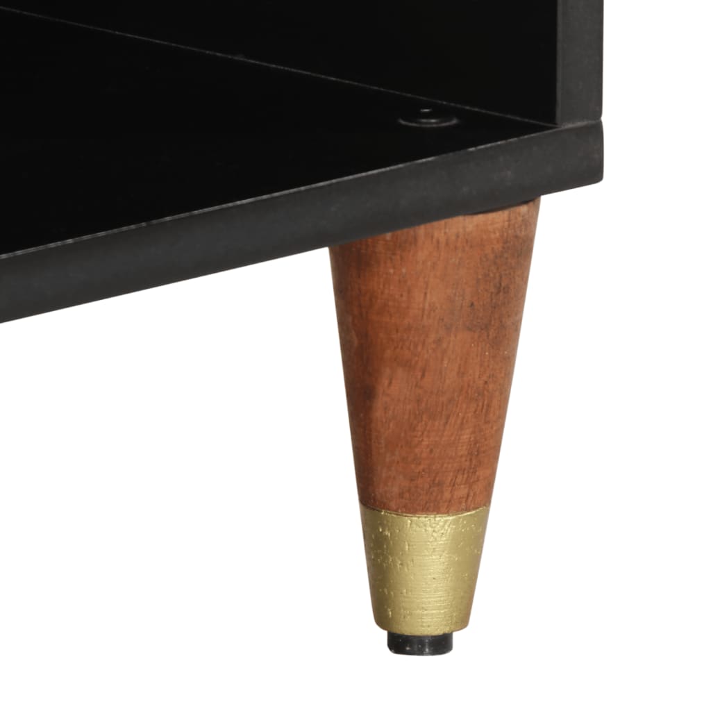 Mobile Porta TV 80x33x46 cm in Legno Massello di Mango 358301