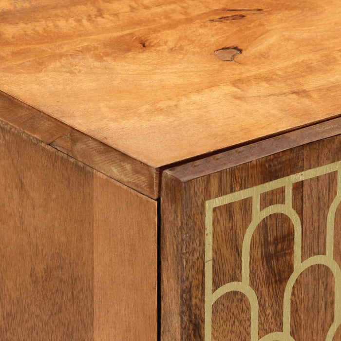 vidaXL Mobile da Bagno 38x33x58 cm in Legno Massello di Mango