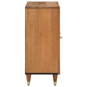 Credenza 90x33x75 cm in Legno Massello di Mango 358312