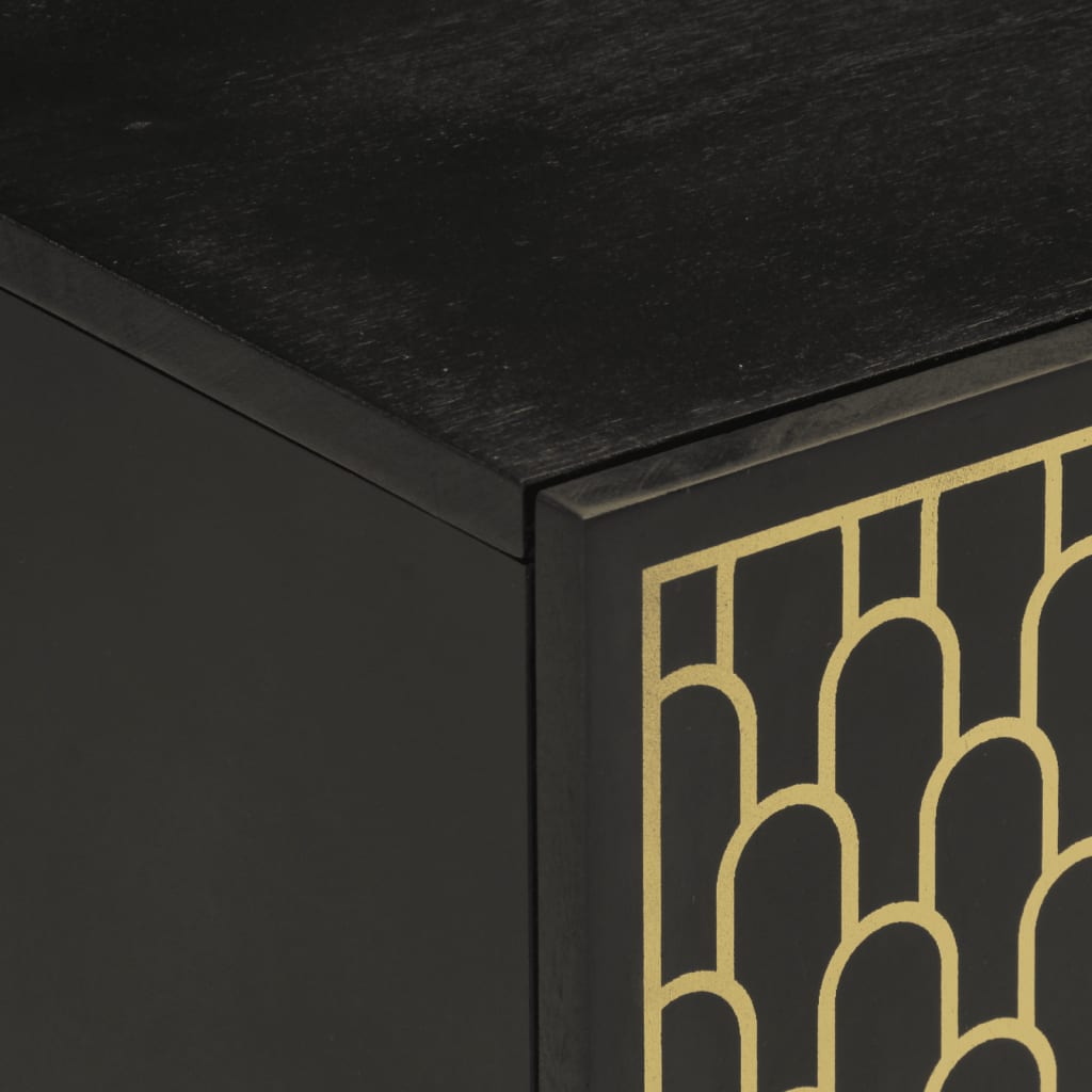 Mobile Porta TV 105x33x46cm in Legno Massello di Mango