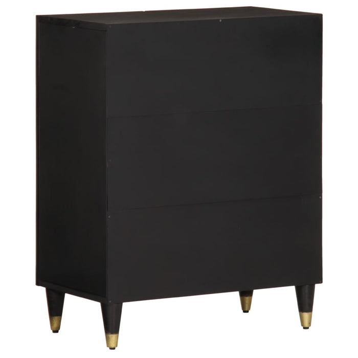 vidaXL Credenza 60x33x75 cm in Legno Massello di Mango