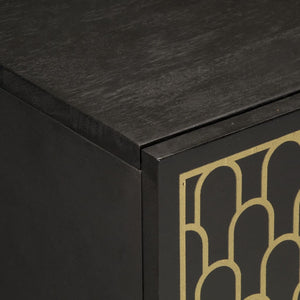 vidaXL Credenza 60x33x75 cm in Legno Massello di Mango