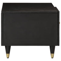 Tavolino da Salotto 80x50x40 cm Legno Massello di Mango 358324