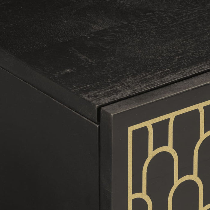 Tavolino da Salotto-Tavolino da soggiorno-Tavolo 80x50x40 cm Legno Massello di Mango 411792