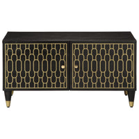 Tavolino da Salotto-Tavolino da soggiorno-Tavolo 80x50x40 cm Legno Massello di Mango 566853