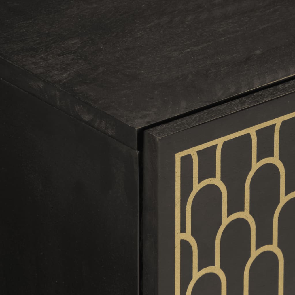 Tavolino da Salotto 80x50x40 cm Legno Massello di Mango 358325