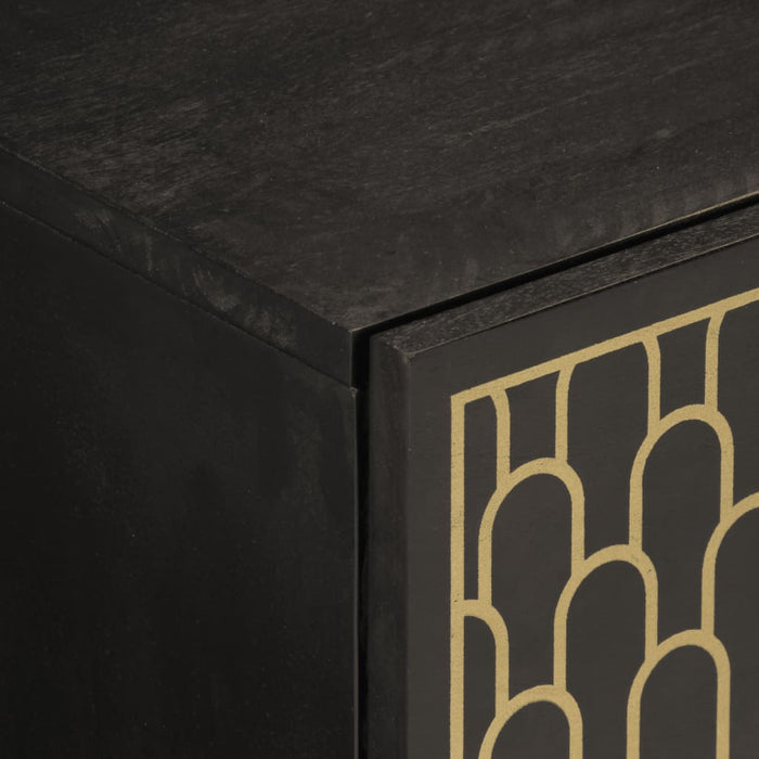 Tavolino da Salotto 80x50x40 cm Legno Massello di Mango 358325