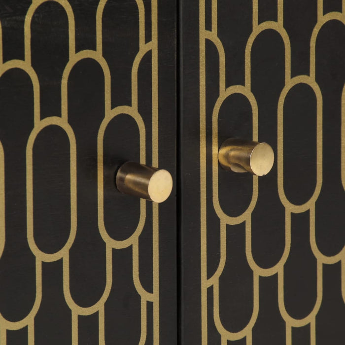 Tavolino da Salotto 80x50x40 cm Legno Massello di Mango 358325