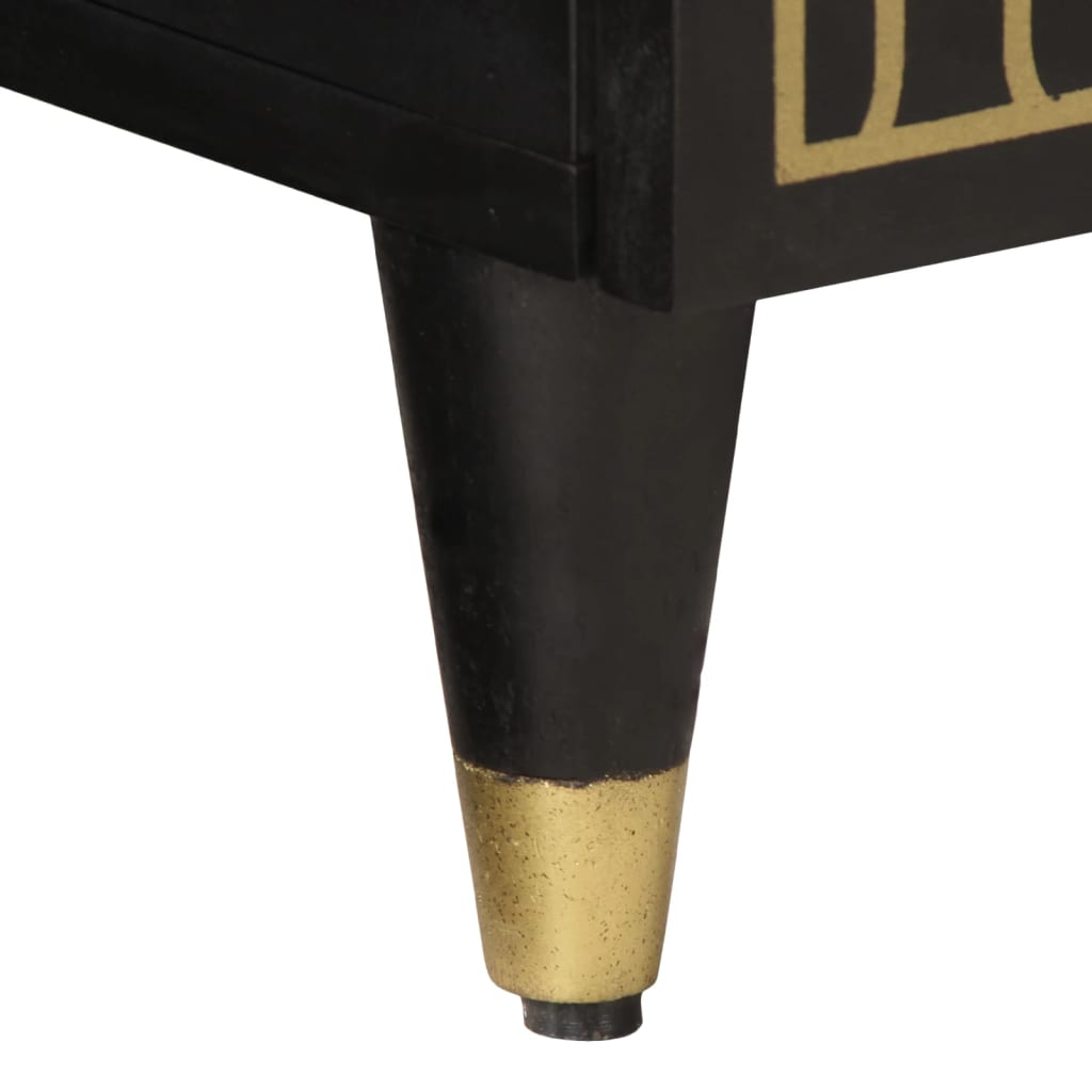 Tavolino da Salotto-Tavolino da soggiorno-Tavolo 80x50x40 cm Legno Massello di Mango 566853