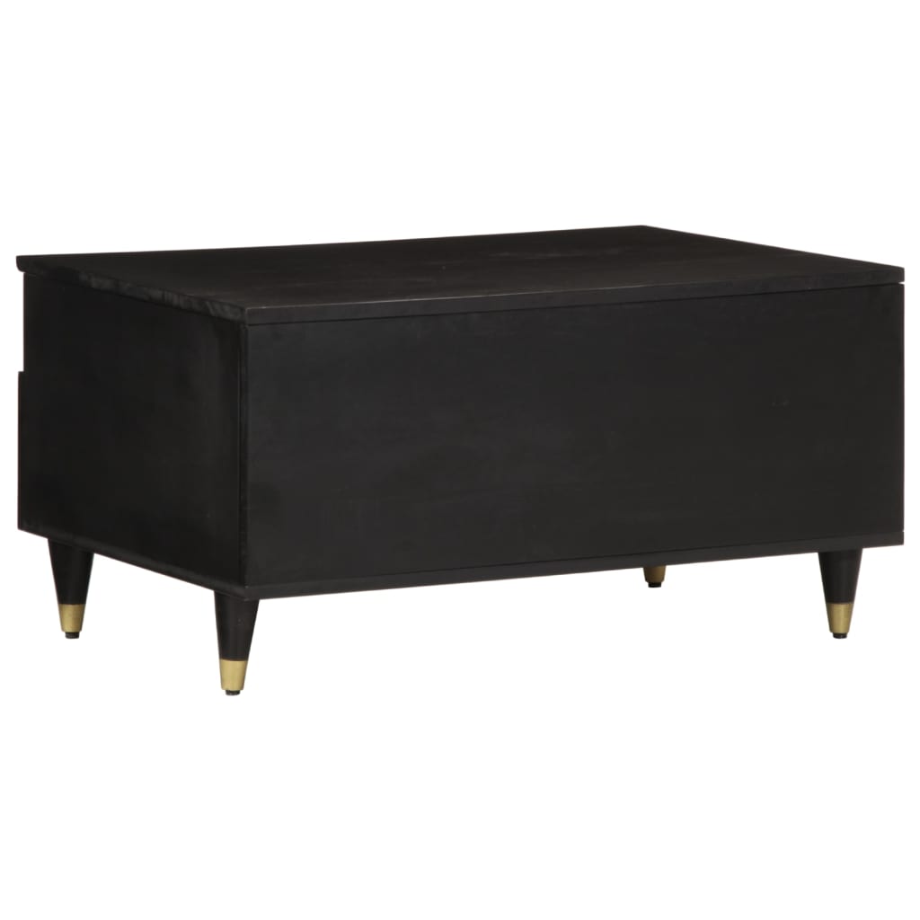 Tavolino da Salotto 80x54x40 cm in Legno Massello di Mango 358333