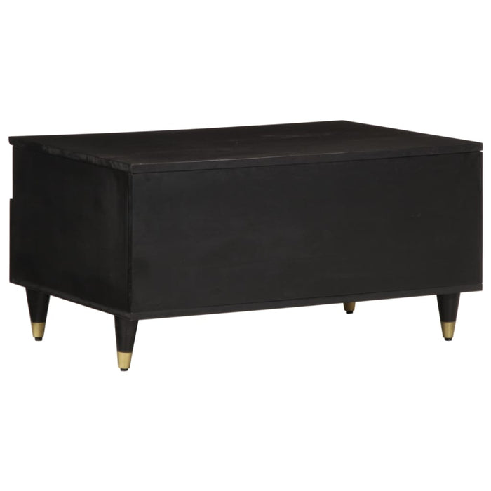 Tavolino da Salotto 80x54x40 cm in Legno Massello di Mango 358333