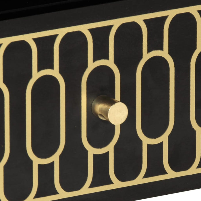 Tavolino da Salotto 80x54x40 cm in Legno Massello di Mango 358333